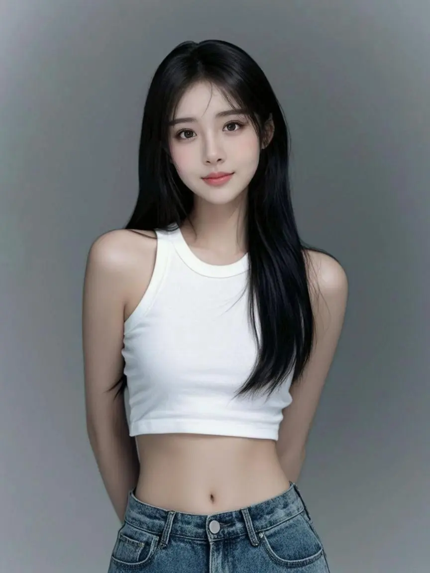 AI简约人像照 ai创作 原来ai写真可以这么美  谁拍谁好看 美出高级感