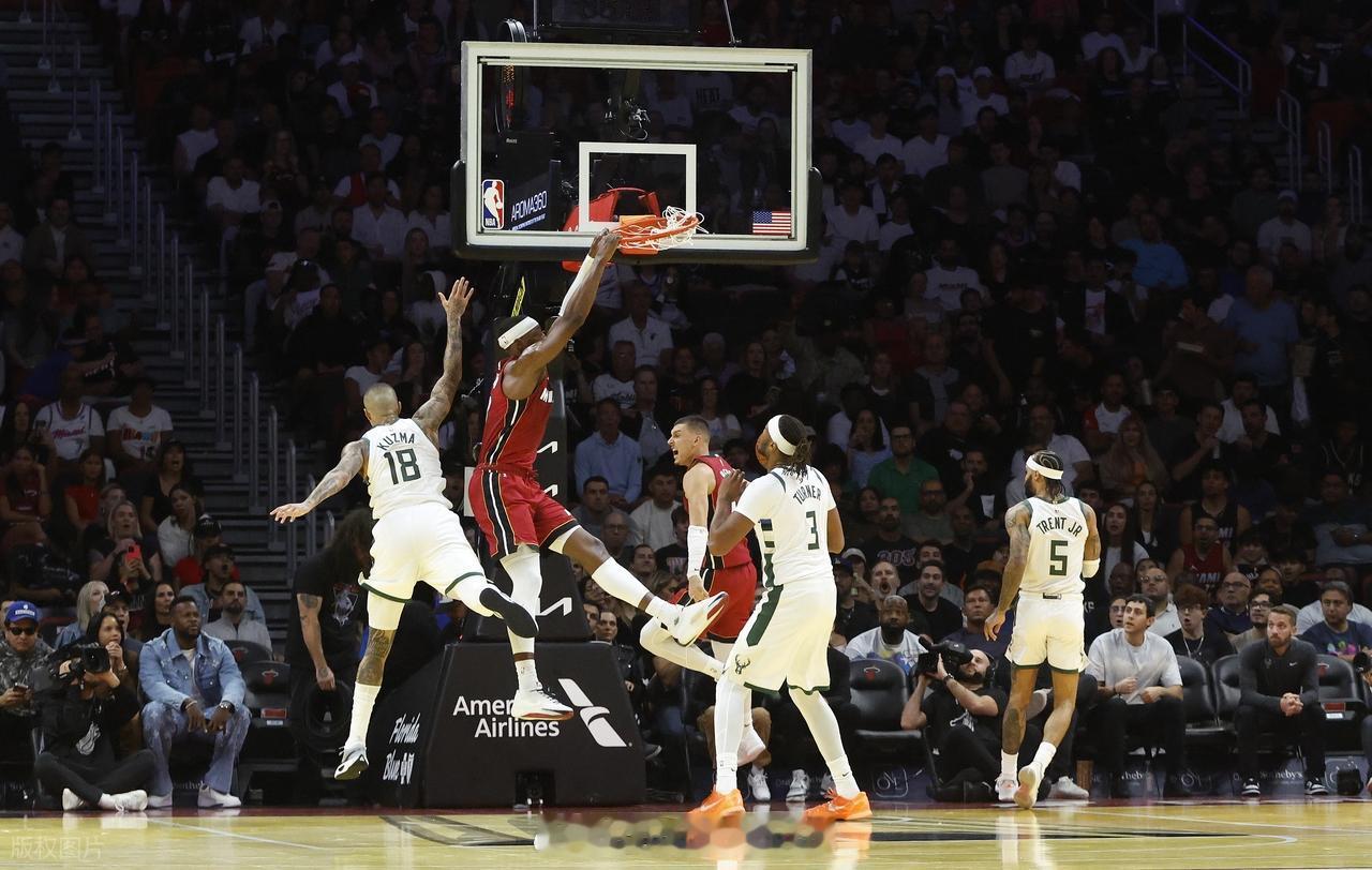 NBA杯小组赛，热火主场106-103险胜雄鹿豪取6连胜，雄鹿则遭遇6连败。希罗