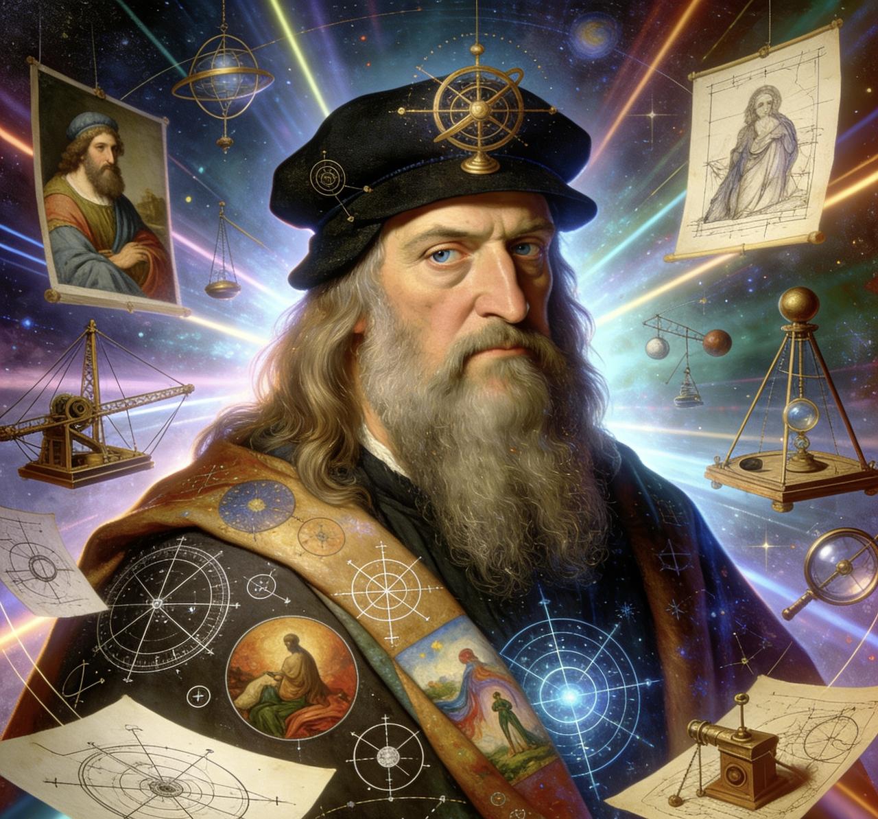 穿越时空的智者探索宇宙奥秘，这让我想起了爱因斯坦。100年前他就知晓宇宙奥秘，提