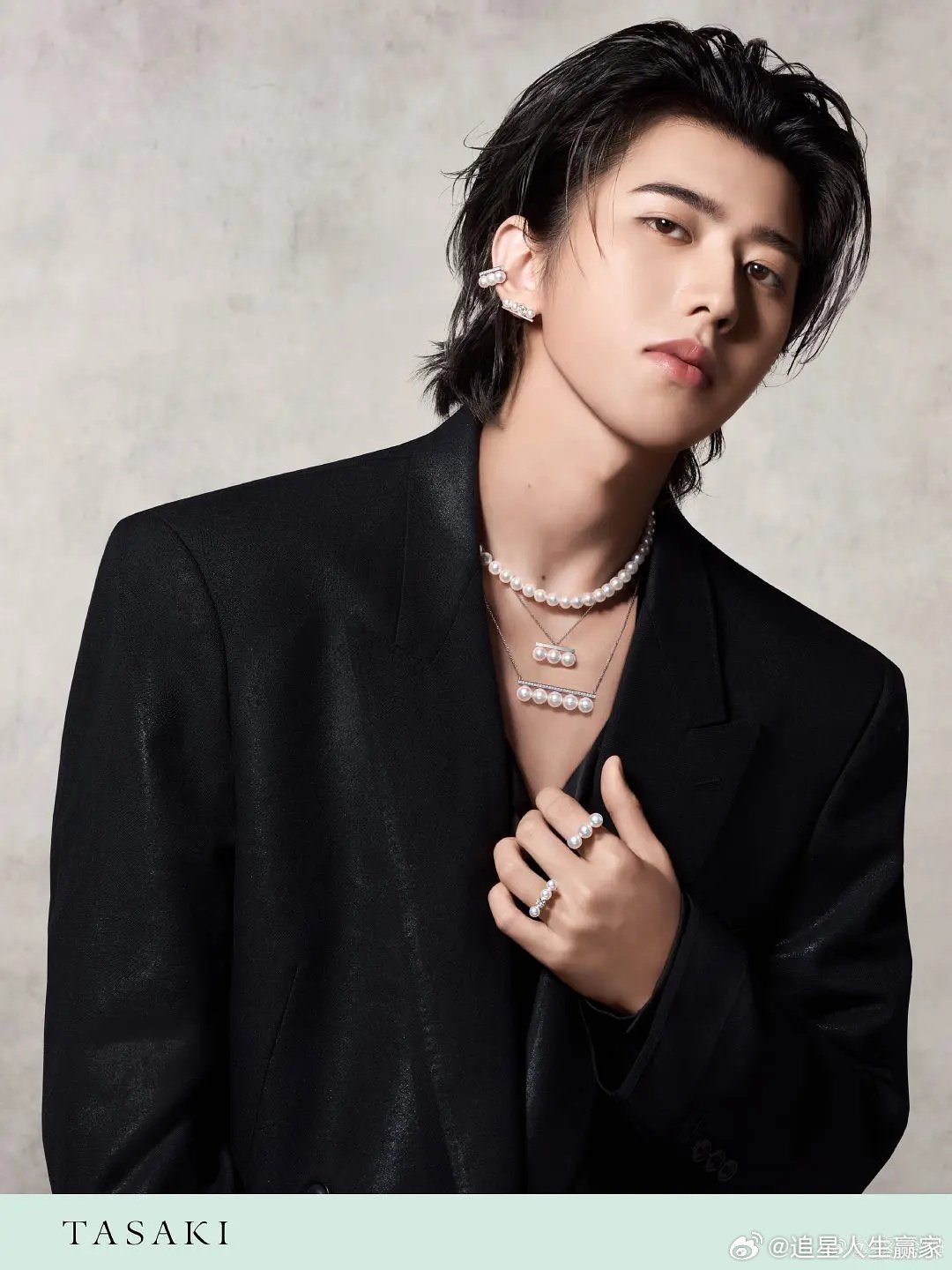 蔡徐坤外网官宣TASAKI塔思琦全球品牌代言人外网先宣！！恭喜TASAKI空降首