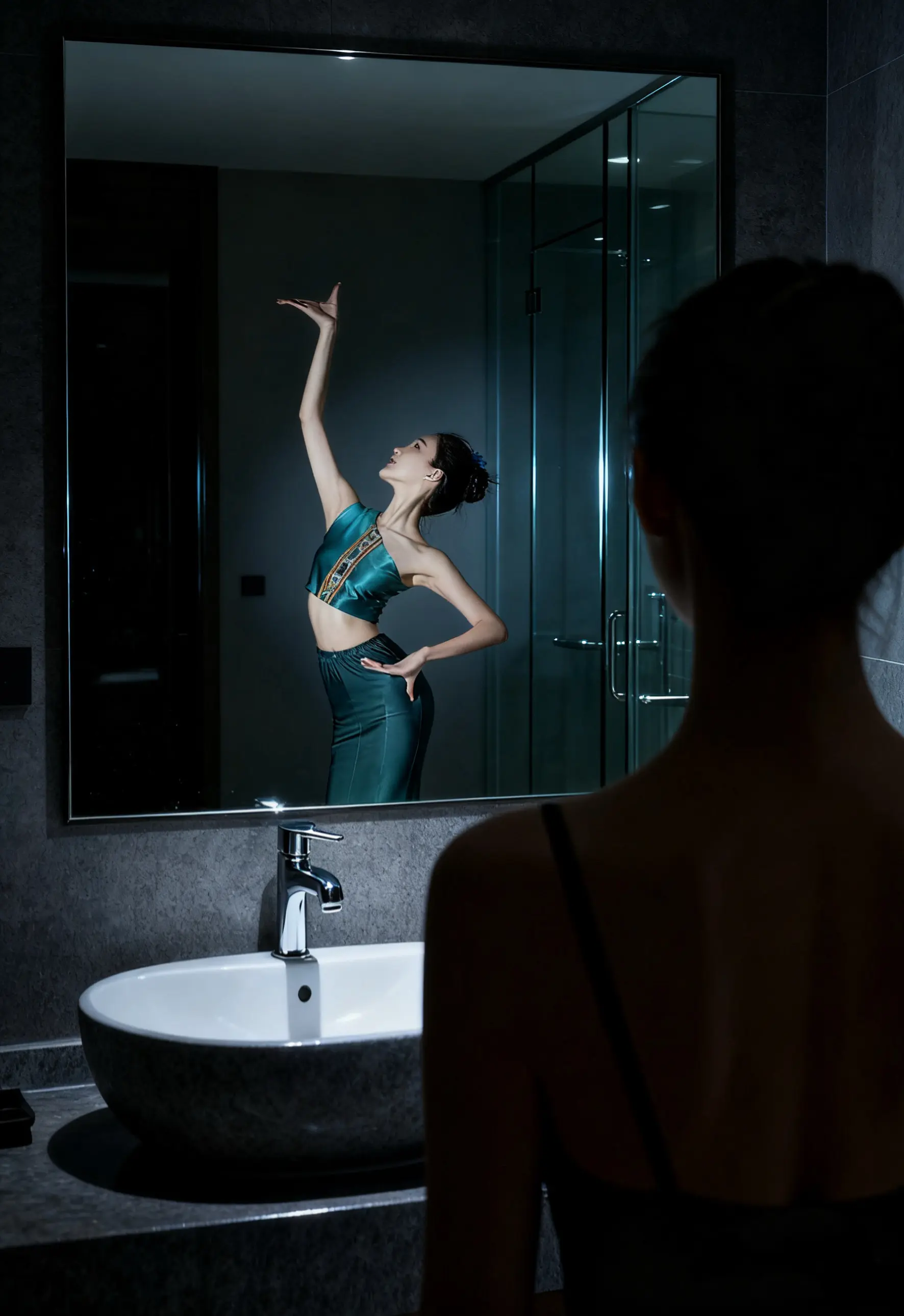 镜子中的另一个我 明媚且自由～💃