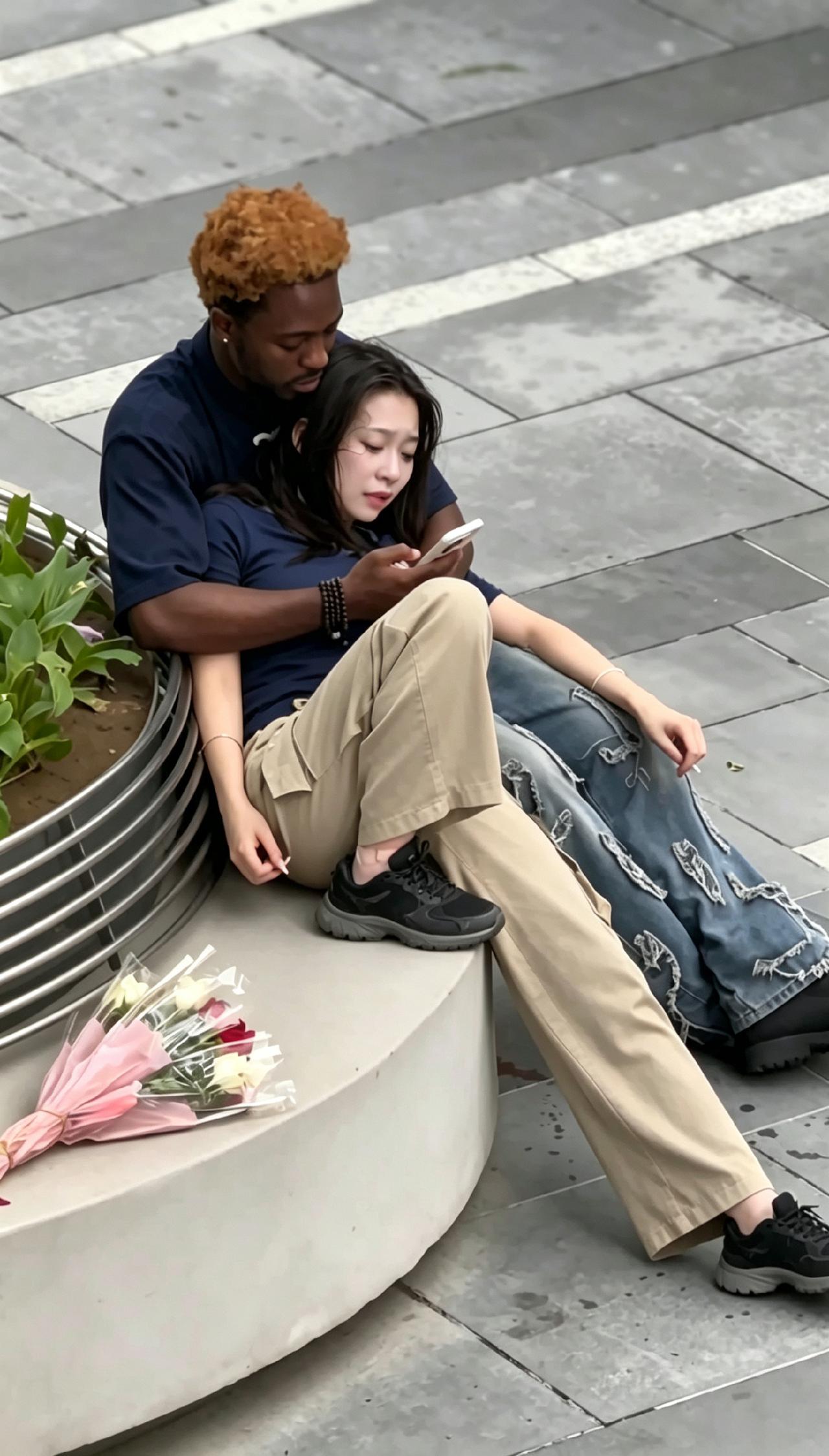都抱怀里了，咋还哭呢？