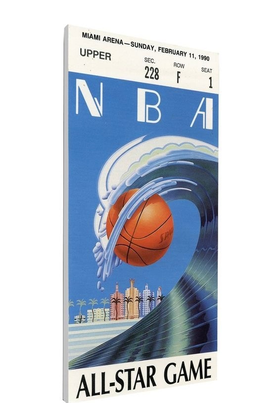 1990年 NBA 全明星球星卡 系列~⭐Images via NVIEWP 
