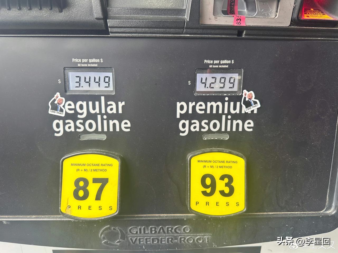 加油比喝咖啡还贵！

美国油价曝光后，电车党笑出了声，

“真香”时刻：

美普