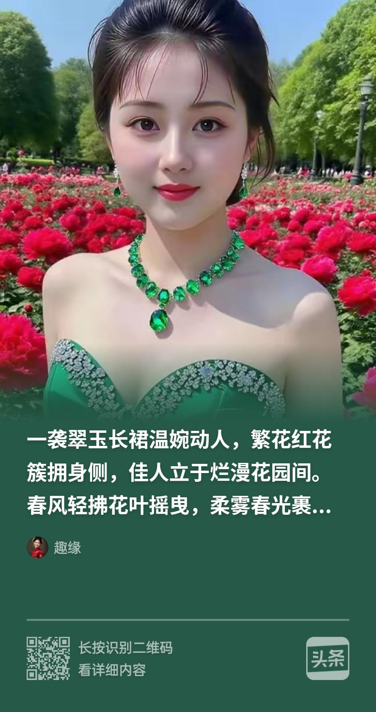 这姑娘在花海里拍照真美！