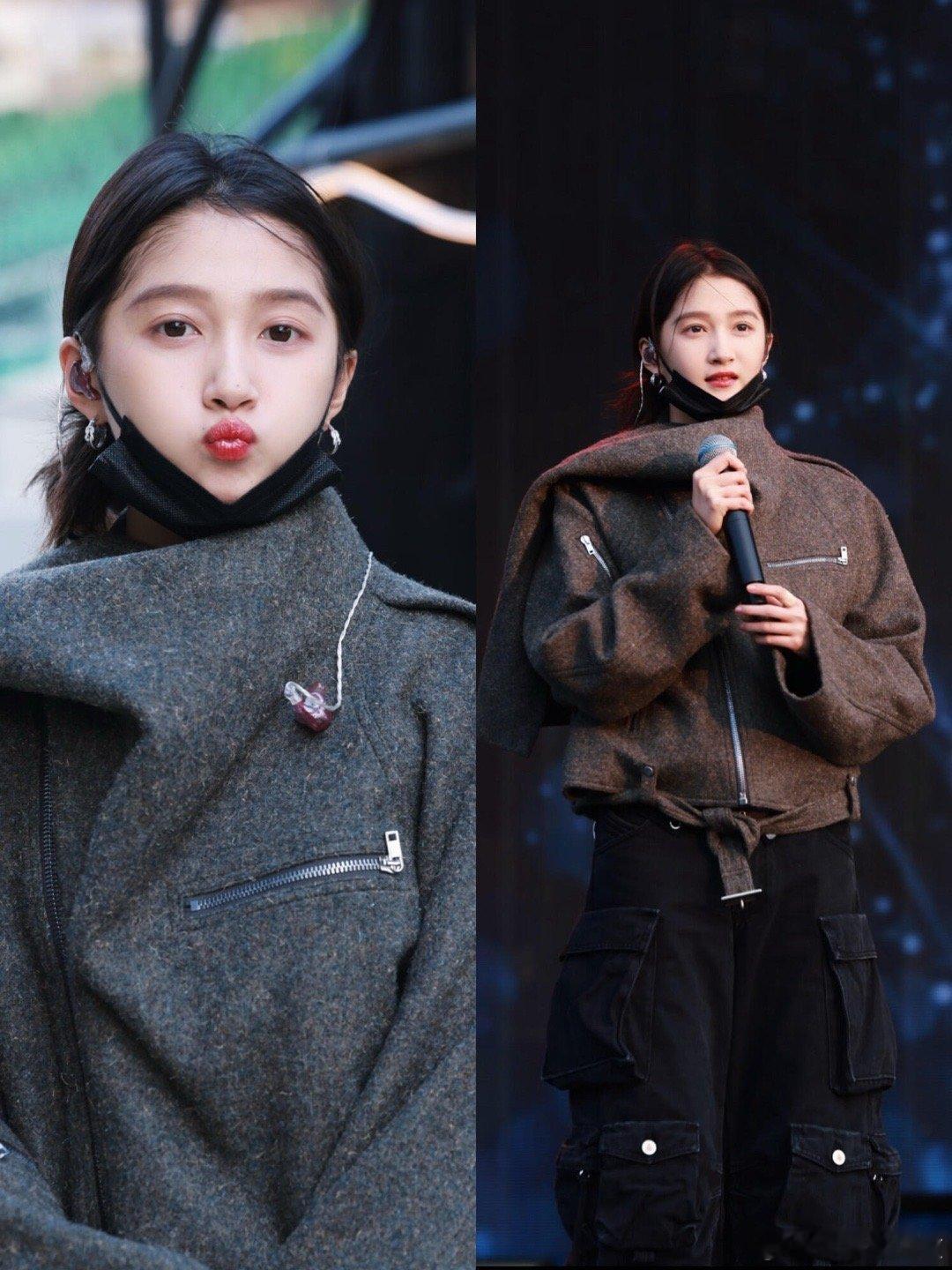 女明星跨年彩排私服造型🈶关晓彤、白鹿、张婧仪、章若楠、王楚然、孟子义～你最期待