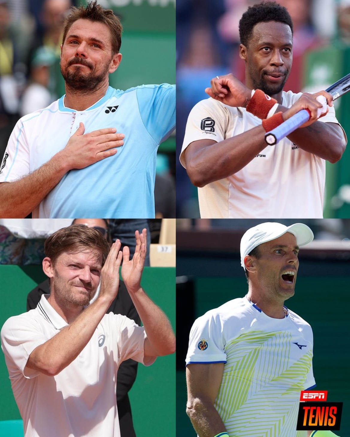 体育大赏 我们所熟知的网球选手正从我们手中悄悄溜走。🥲瓦林卡、蒙菲尔斯、戈芬和