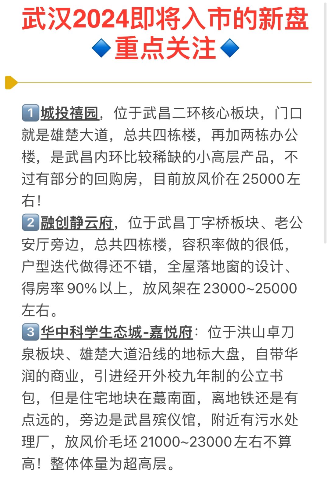 真后悔买早了❗️又有新盘要面市了⚠️