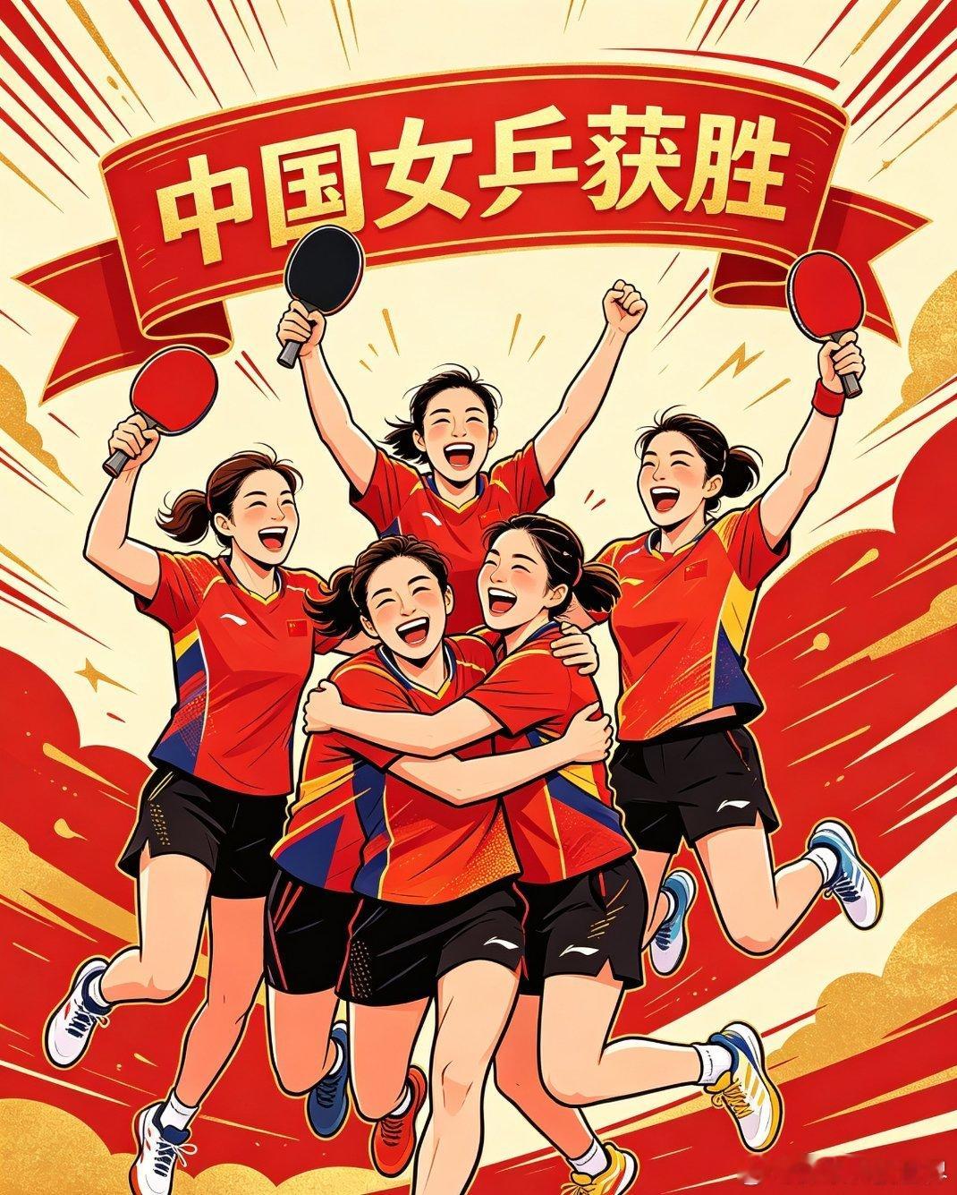 国乒女团7连冠看到国乒女团拿下七连冠的消息，心底的骄傲和感动根本藏不住，这群利落