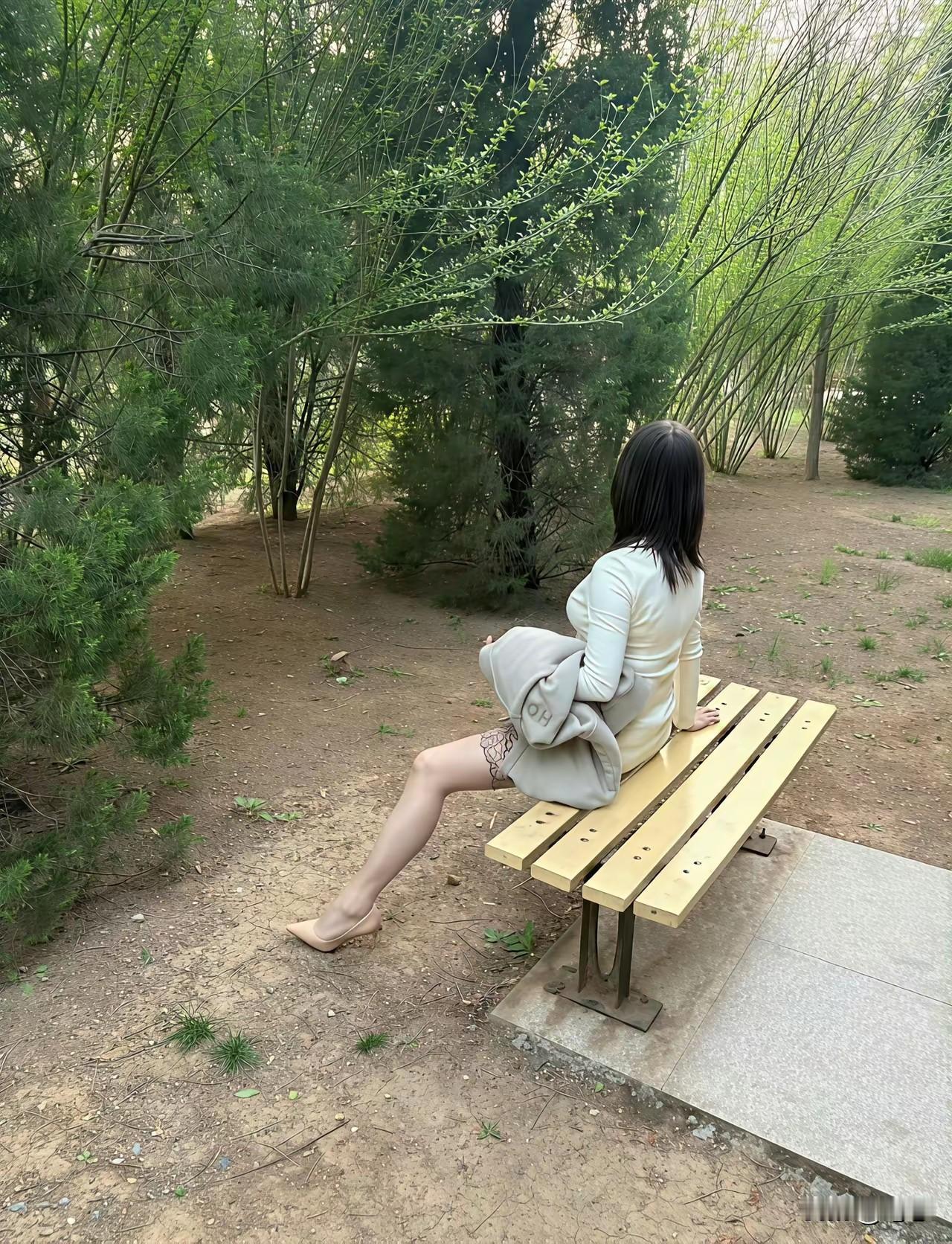 早上的公园真的是风景如画