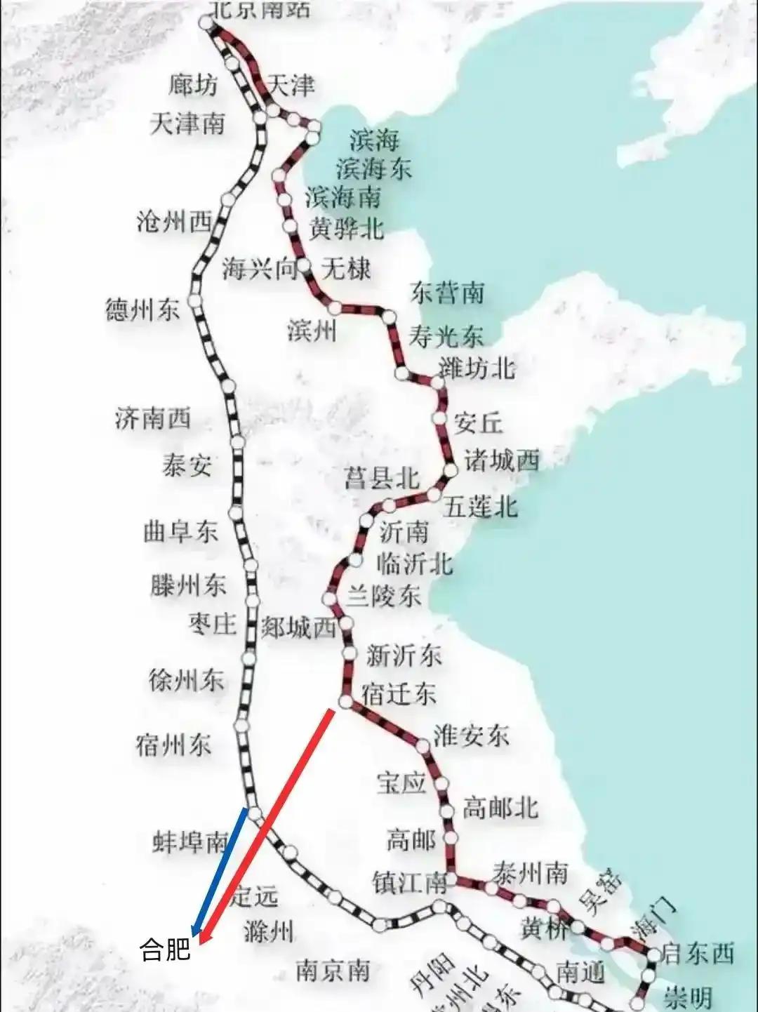 安徽合肥南站是靠“抢回来、也是”靠“扯”回来的高铁枢纽站。


最近十年，合肥高