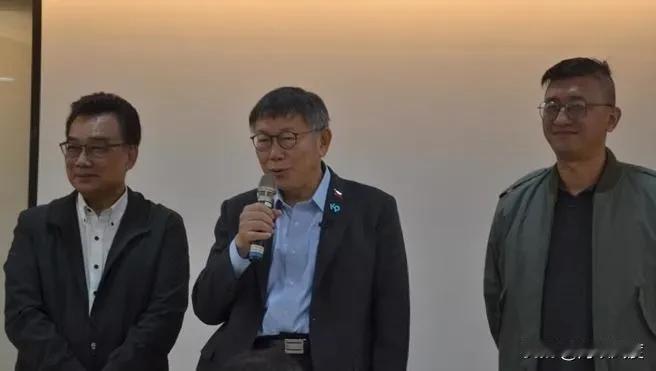 柯文哲叹别人有蓝媒、绿媒，我们是倒楣！网友喊：只有绿媒！民众党主席柯文哲今（4）