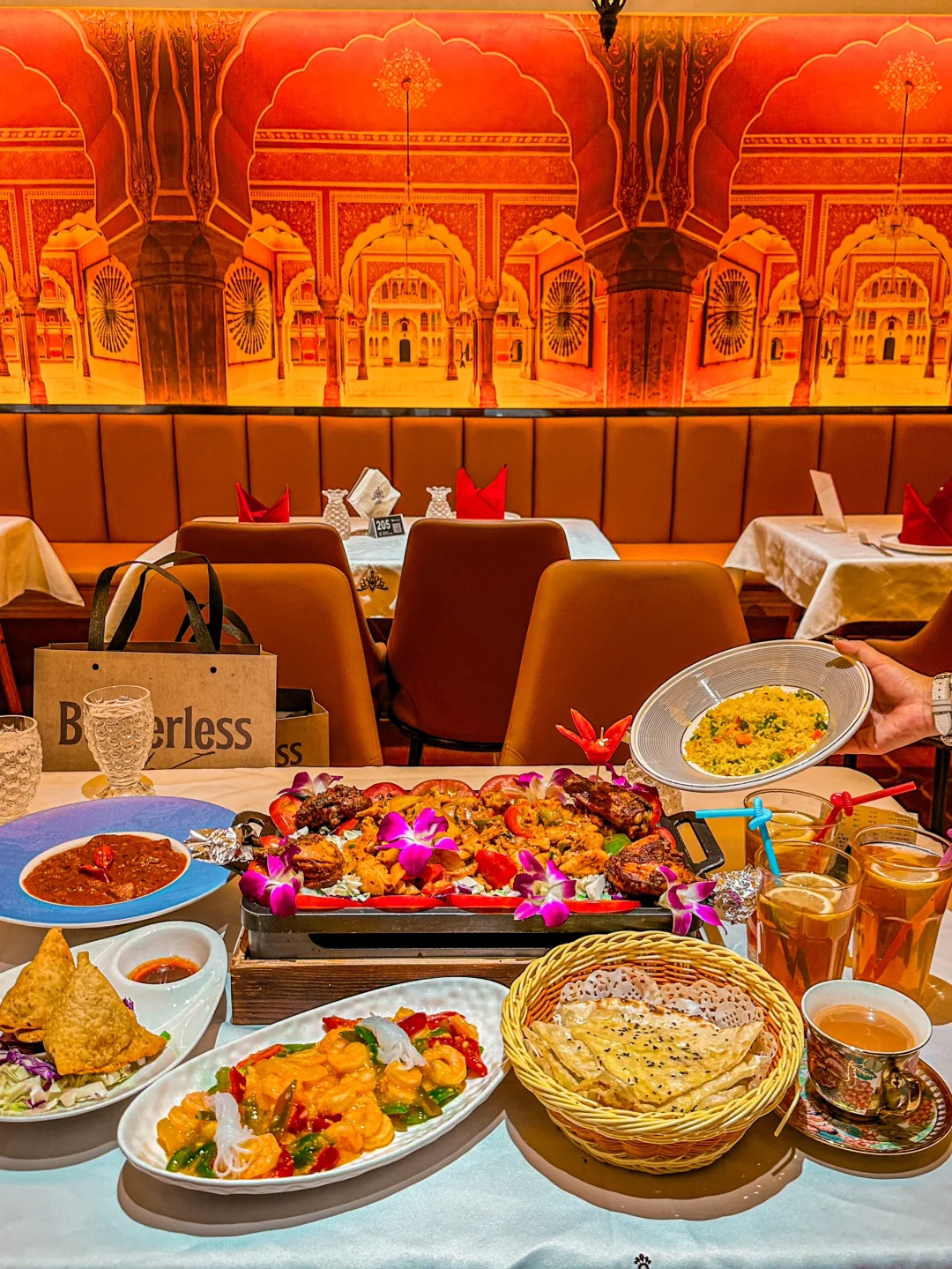 呼和浩特探店｜东万达三楼德福印度餐厅！