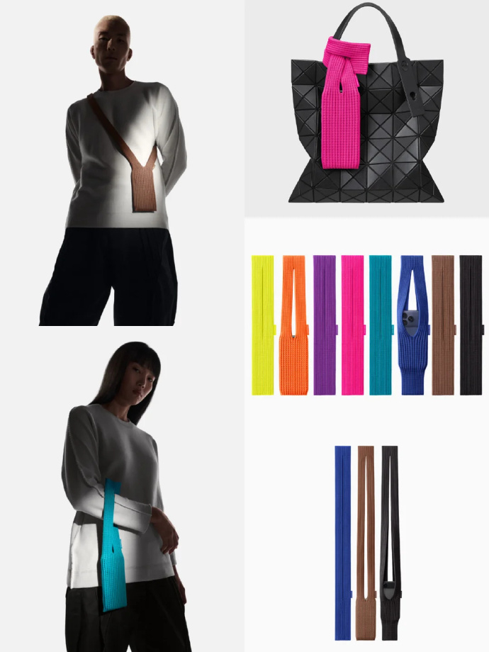 是和三宅一生联名，贵也能理解吧但问题是真的不好看也不方便啊出门不能只带一个手机包