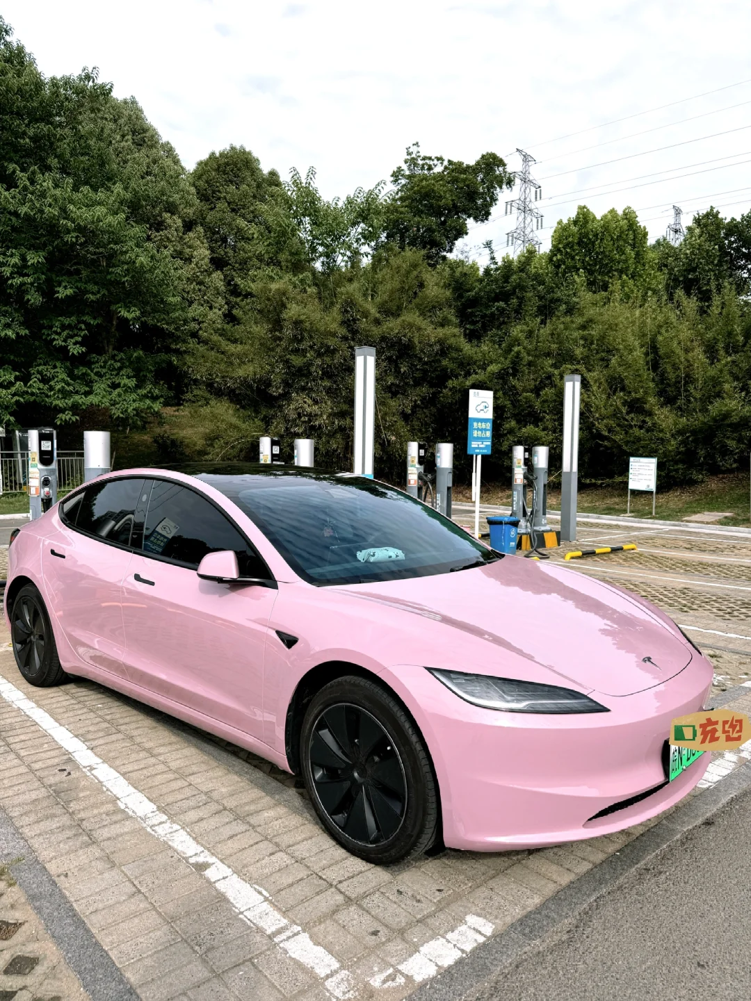 乌龙奶茶粉特斯拉3真的太好看