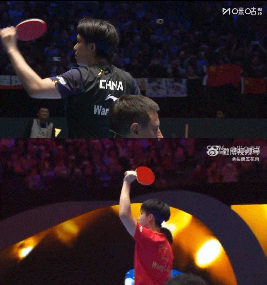 王楚钦vs张本智和 👉🏻🏆🥰 去年今日的callback 