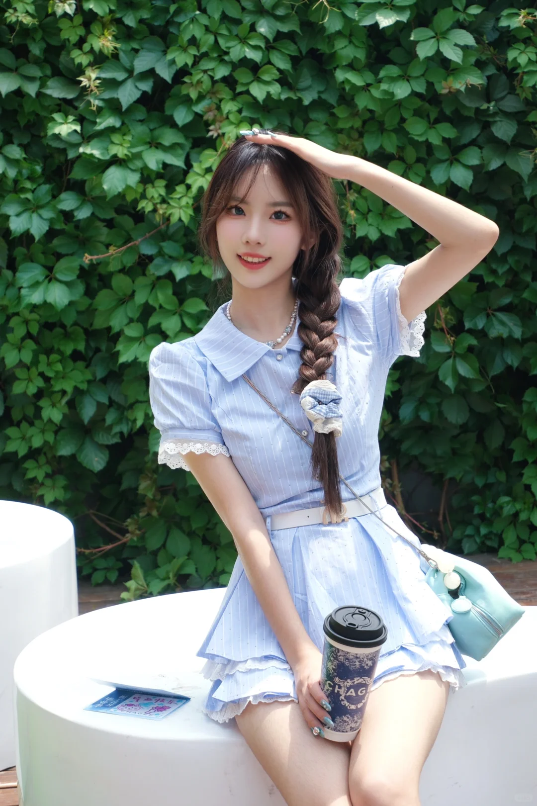 毕业啦🎓在湛蓝的夏日晴空下💙
