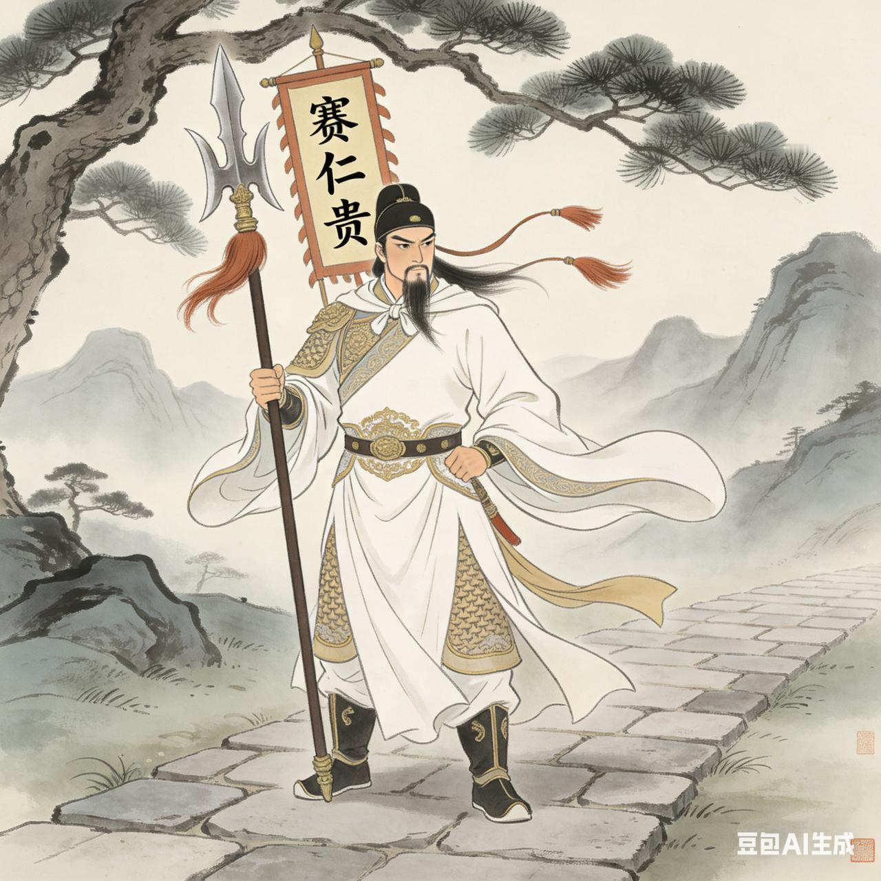 水浒传隐藏三国的名场面：赛仁贵郭盛与三国一路诸侯惨死的隐秘关联。
 
地祐星赛仁