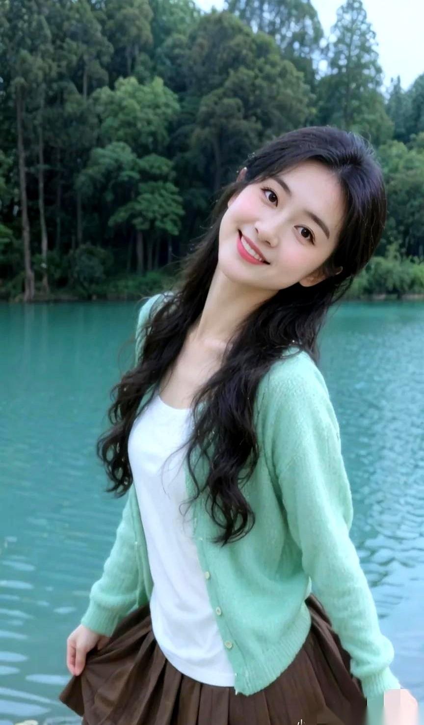 一句“幽溪脉脉绕青山”，就七个字，据说直接让一帮自称高手的人，笔杆子都撂下了。