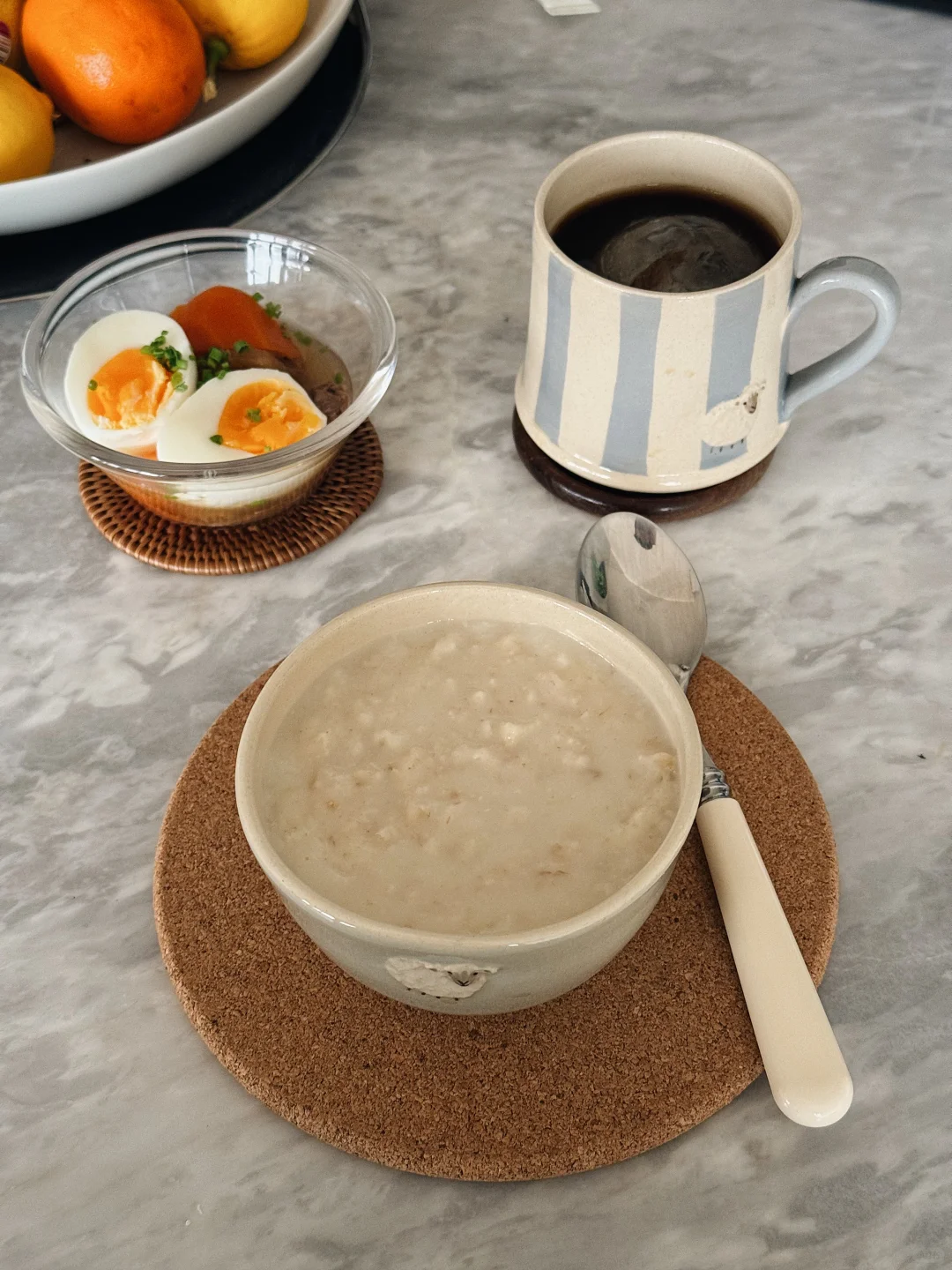 豆浆燕麦粥