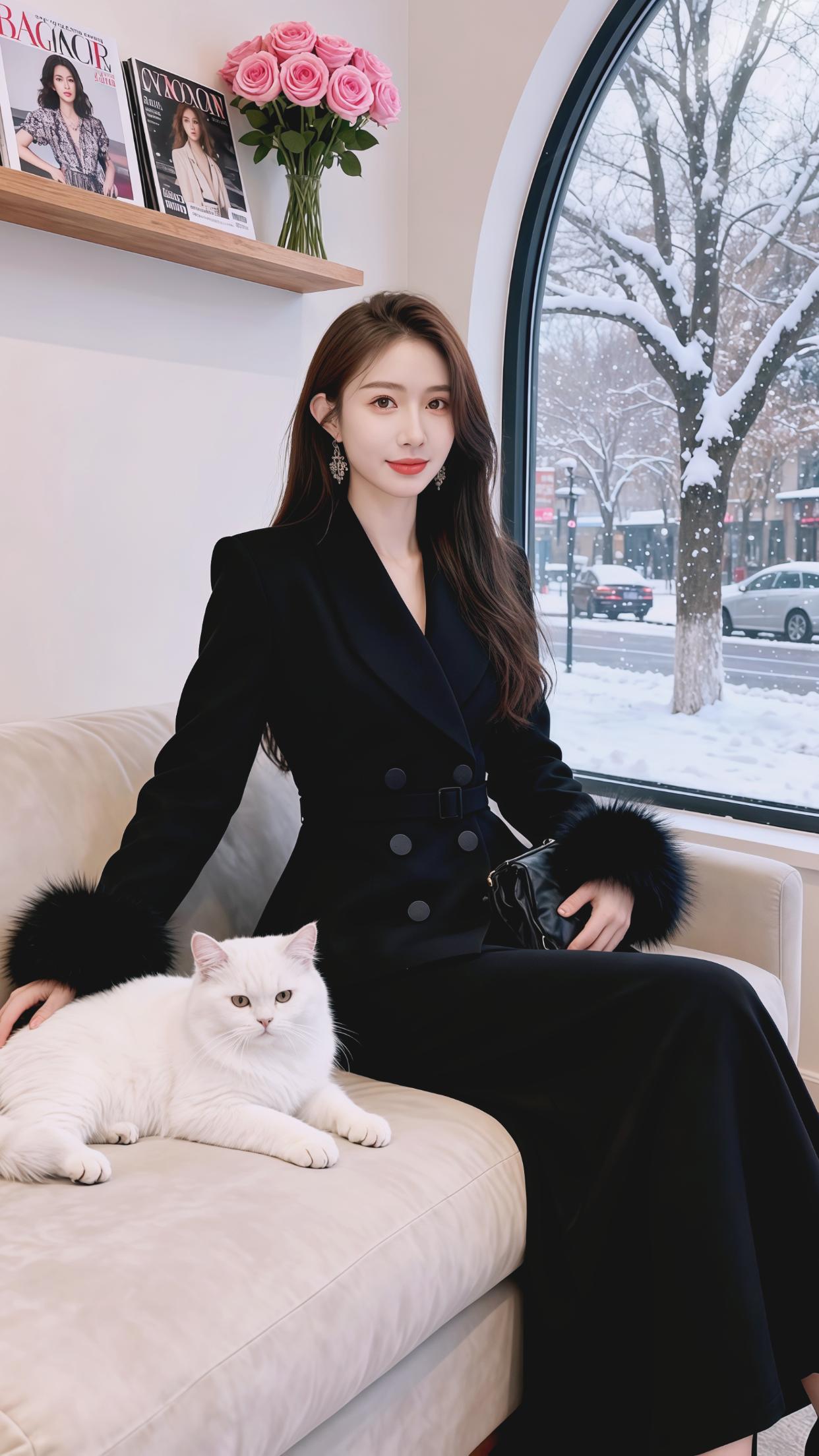 优雅气质 高级感 今天穿什么 穿搭 西装