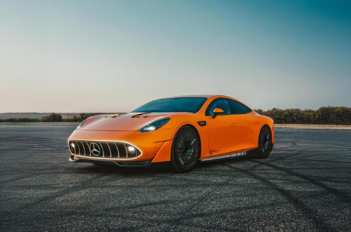AMG：看我八天环游世界
梅赛德斯-AMG推出的下一代超狂野车型AMG GT X