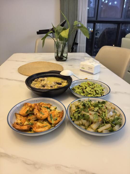 晒一张你们的晚餐图不要网图！