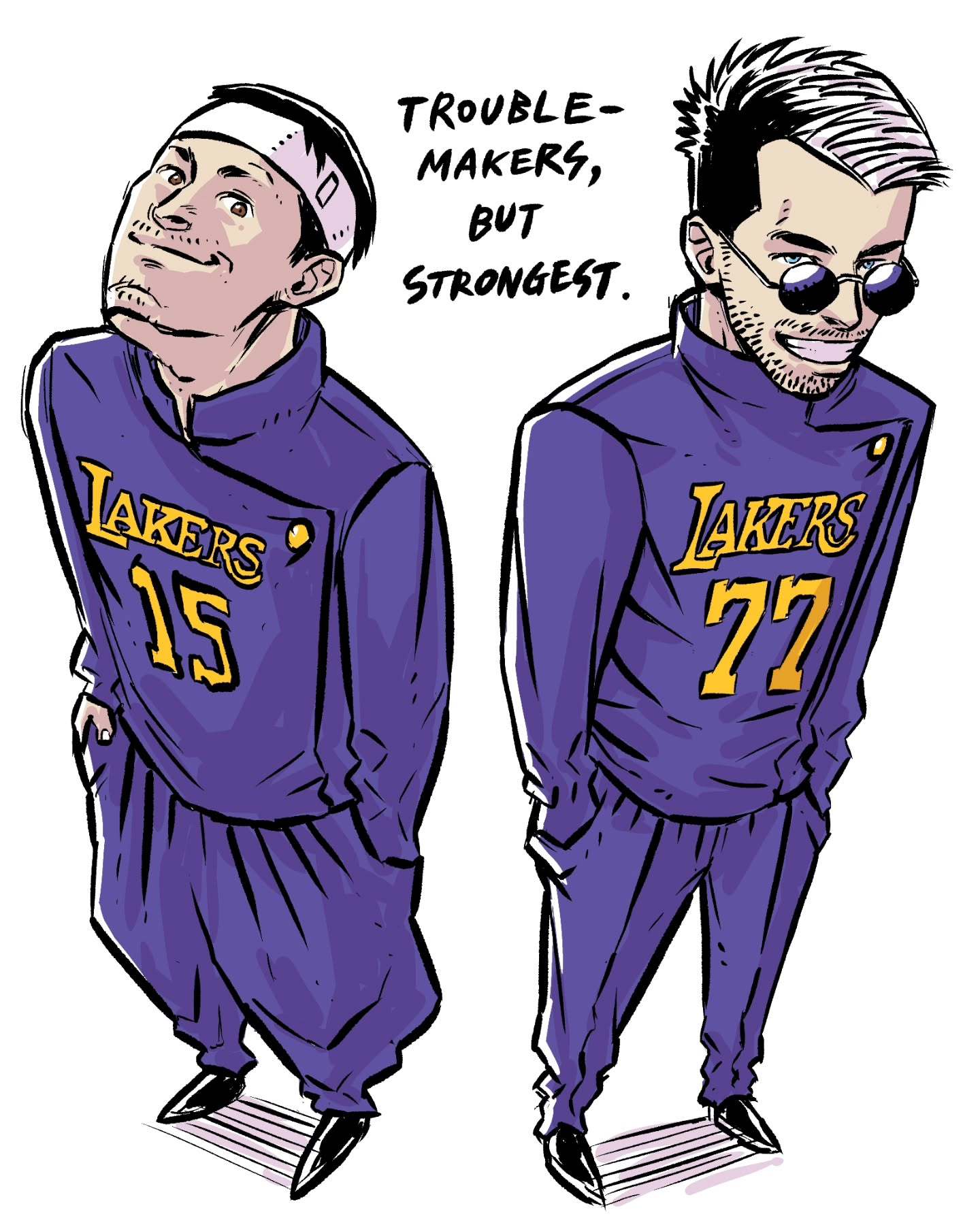 “你绝平，我绝杀💜💛”里夫斯东契奇