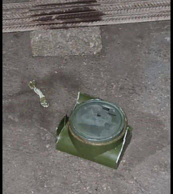 🔻伊朗人在设拉子居民区发现的罐装雷（BLU-91/B 型地雷及其配套的 BLU