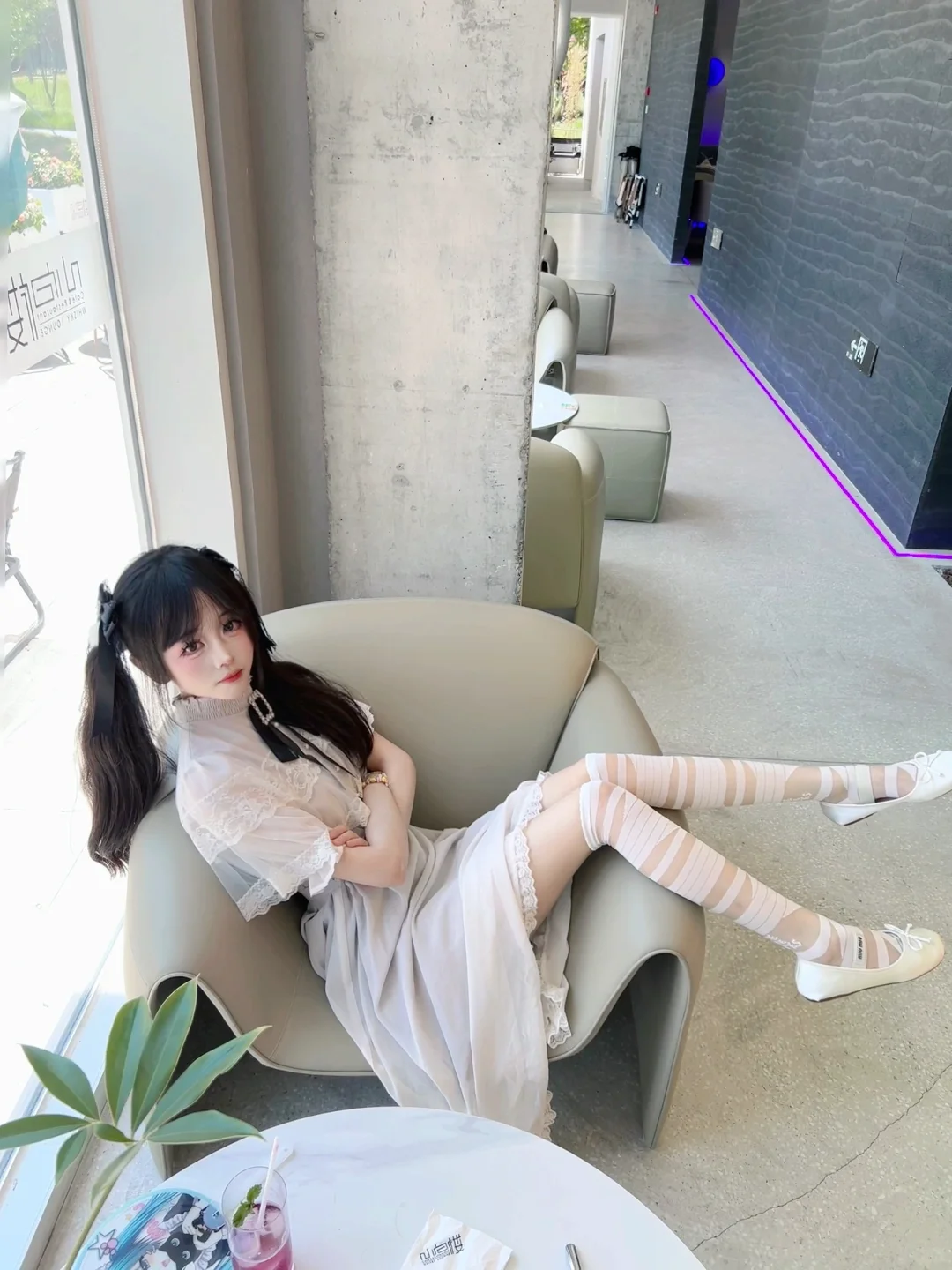 松弛感一点没有的