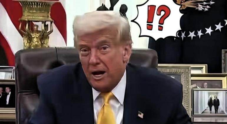 特朗普现在有点气急败坏了，直接表示我们在德国驻军，在日本驻军，也在韩国驻军，美国