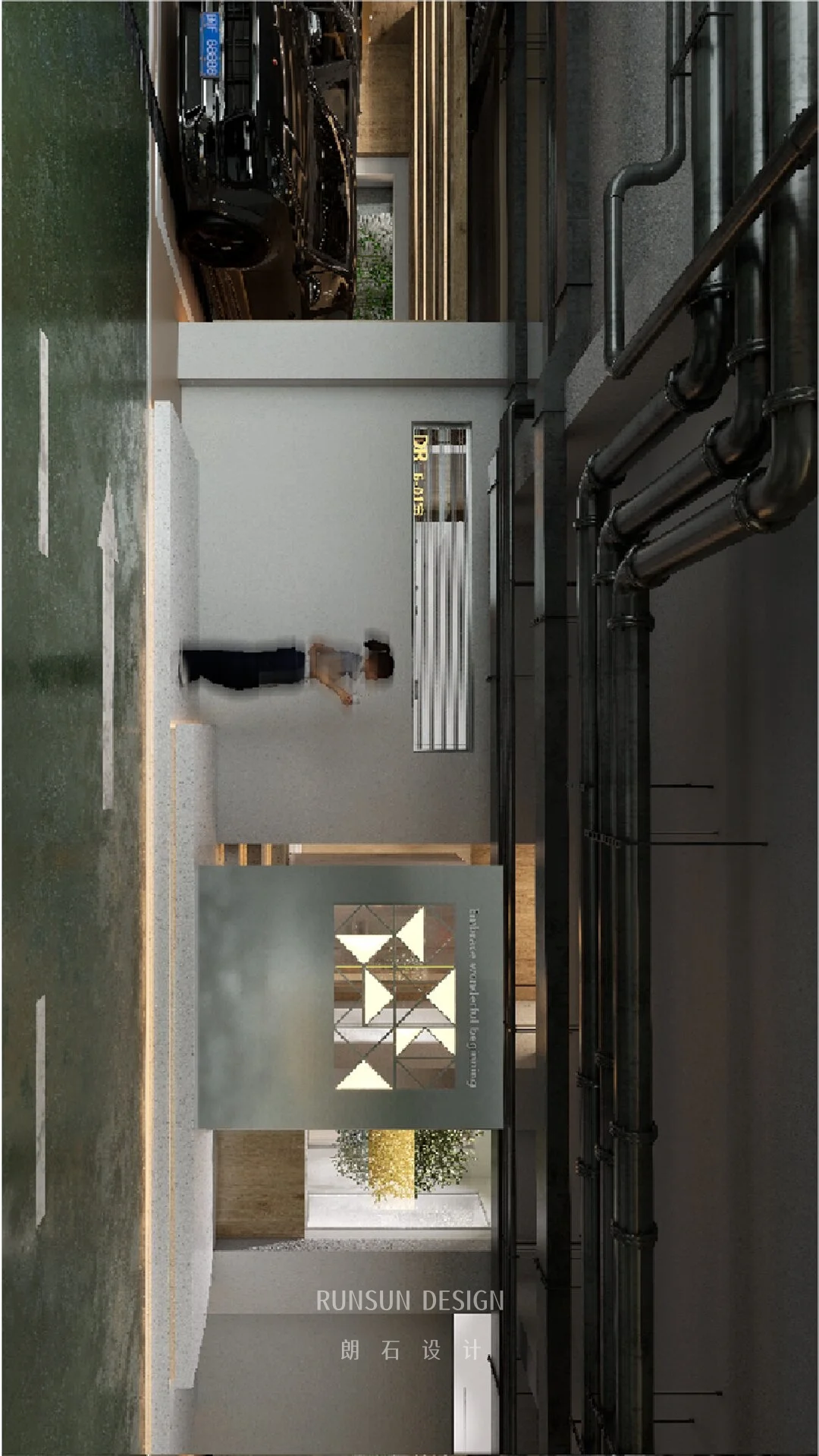 车库入户的松弛感，是别墅给的底气✨