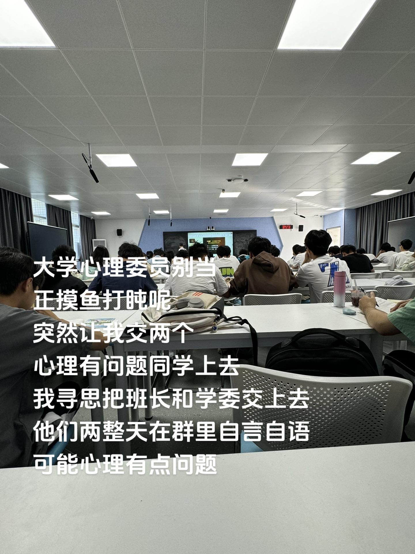 大学心理委员别当
