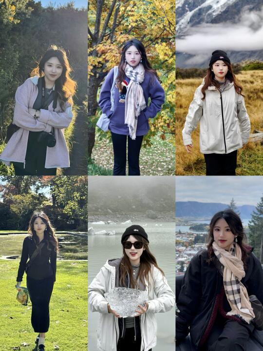 🇳🇿新西兰秋冬🌈实用极简旅行穿搭记录