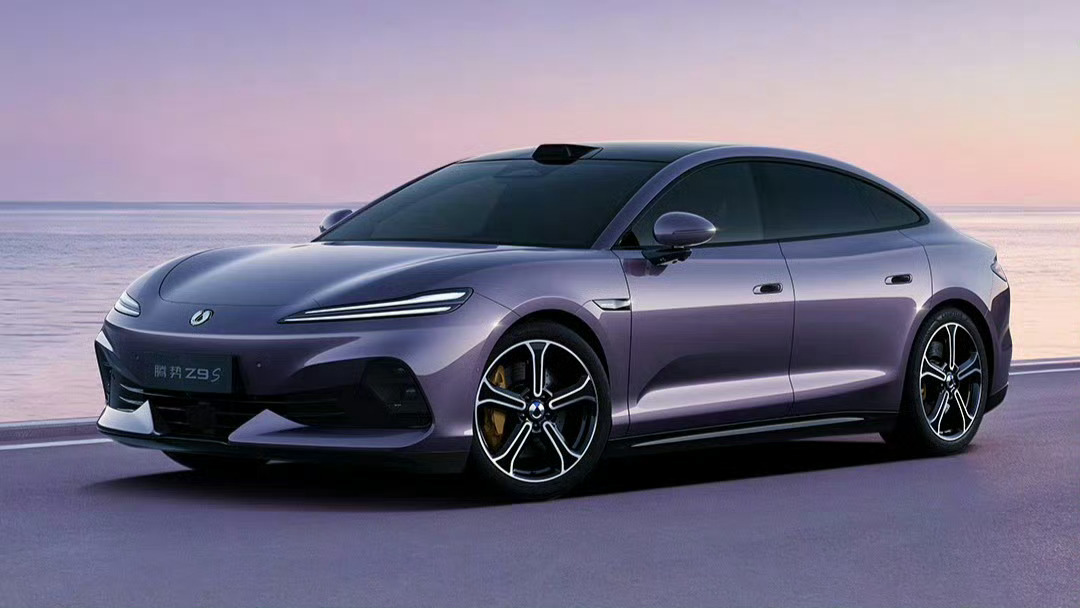 比亚迪官宣腾势Z9S全新配色“晨曦紫”全新配色很帅 