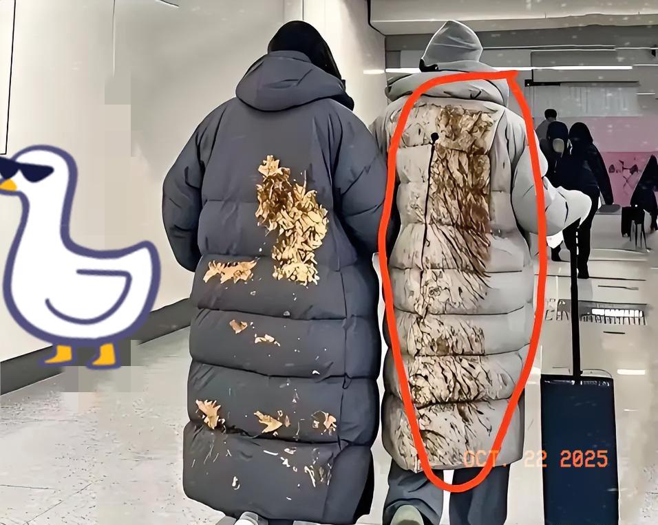 活了大半辈子了，
没见过这么埋汰的人儿！
一后背的泥汤子都发霉了还敢穿出门。
 