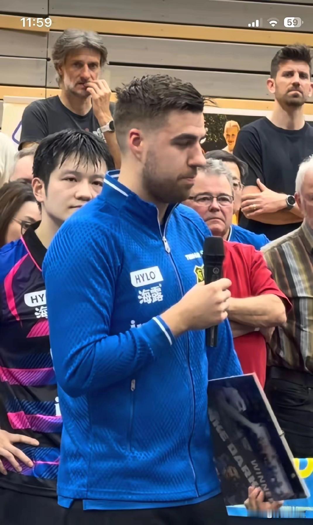 樊振东的告别演讲让人快乐，达科的告别演讲让人想哭！

因为两人的心境不同，
东哥