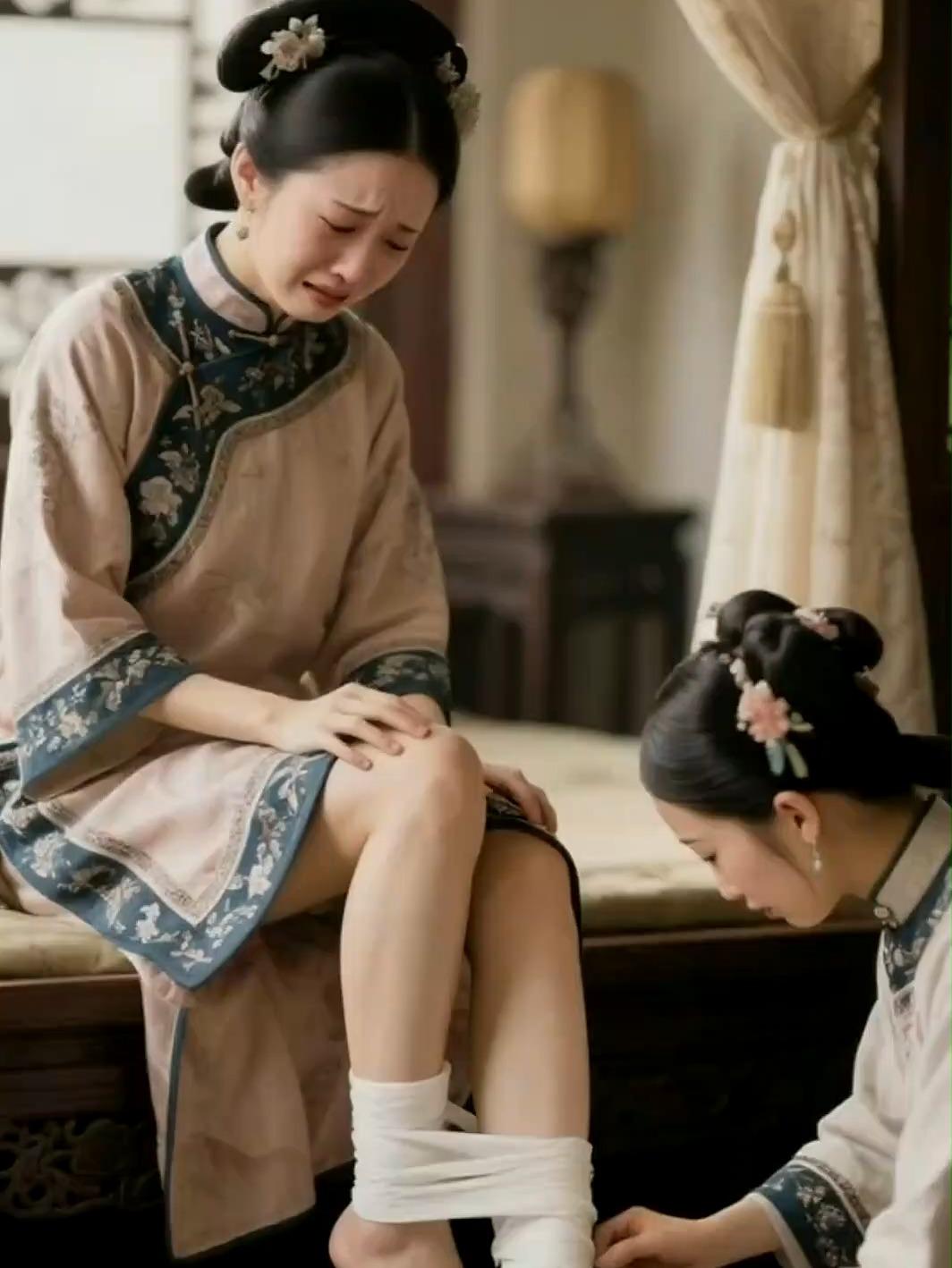 古时候旧社会女子裹足，不仅是为了好看，还有一个难以启齿的原因。
 
麻烦看官老爷