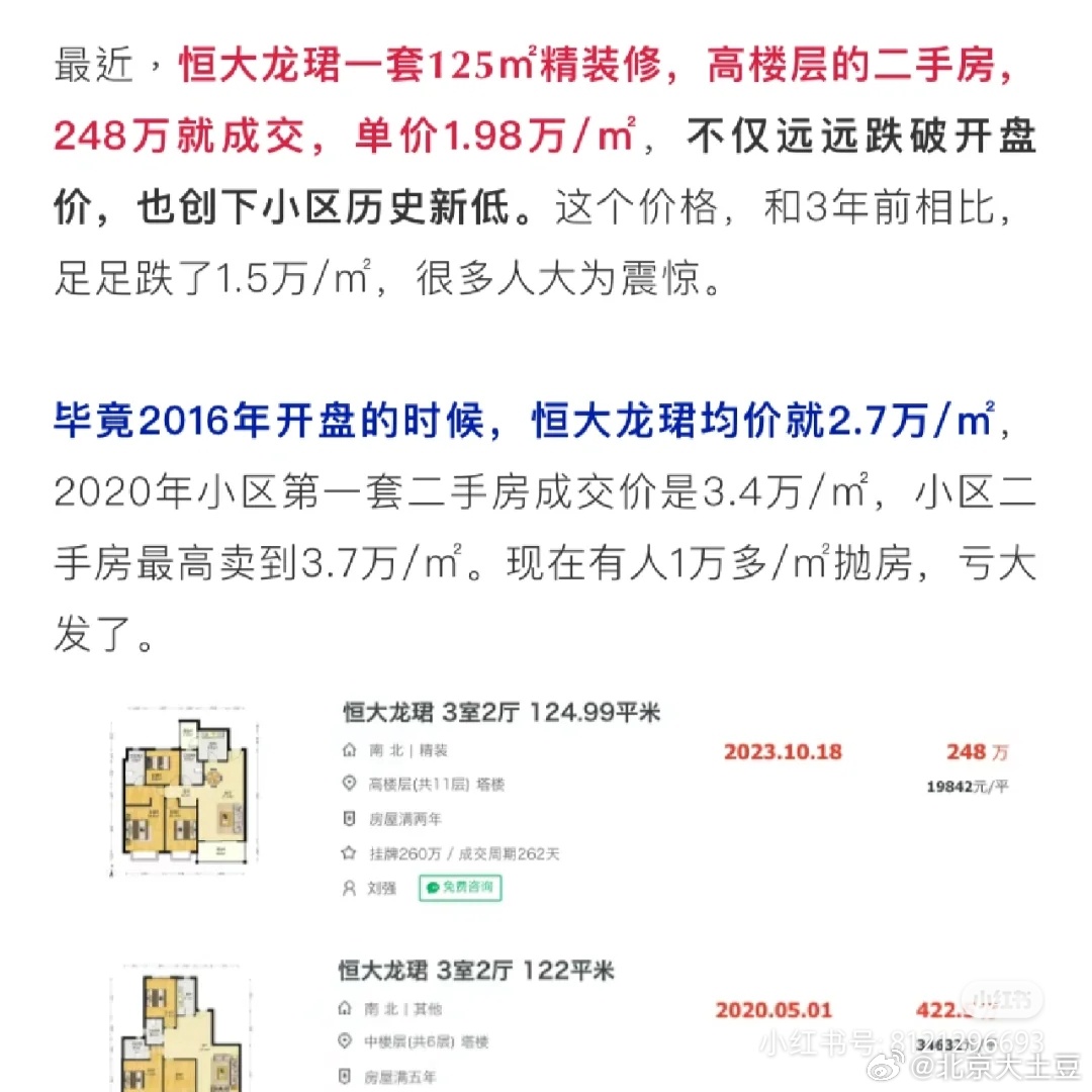 南京河西已经有腰斩的了 ​​​