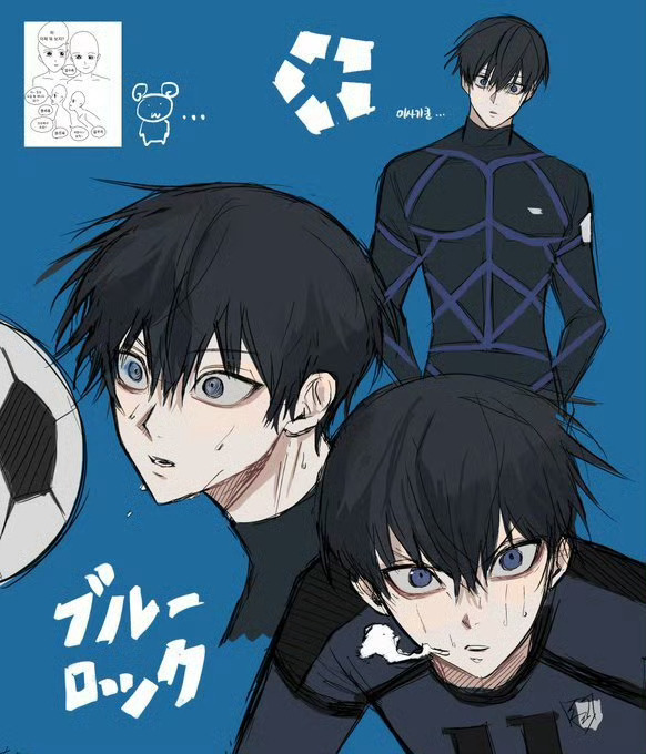 「蓝色监狱#」好会画 太帅了！！！！[哇][哇]TWI.hwikki_11 ​​