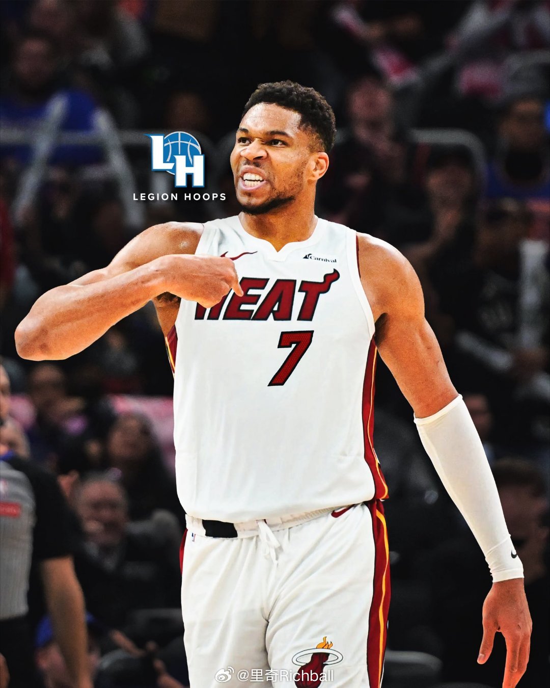 字母哥将身披7号球衣nba