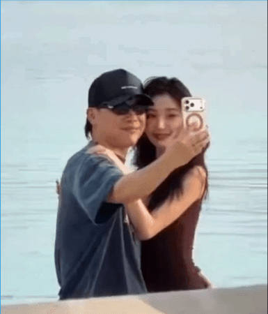 易梦玲和胡彦斌这事儿，实在是太好笑了！

两人被拍到在海边亲吻，新闻发酵了一天，