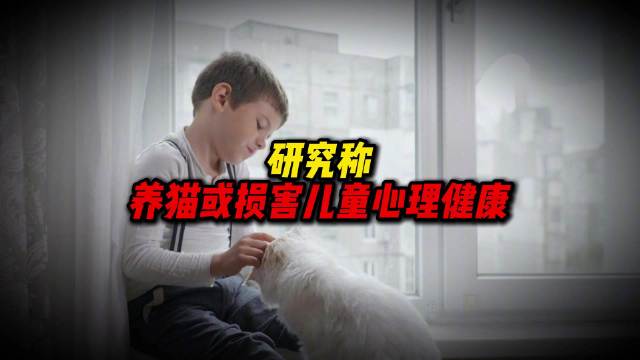 【#研究称养猫或损害儿童心理健康#，#家里有孩子最好别养猫#】根据西班牙卡洛斯三世健康研究所的一项新