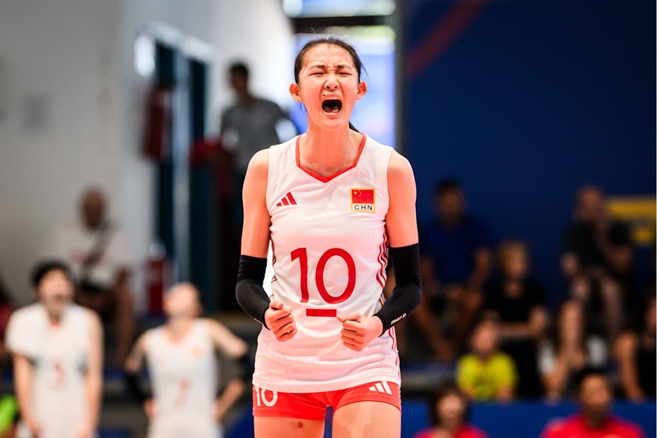 U19女排世锦赛中国女排3:1战胜巴西女排，即将争夺5、6名的比赛，让我们恭喜U