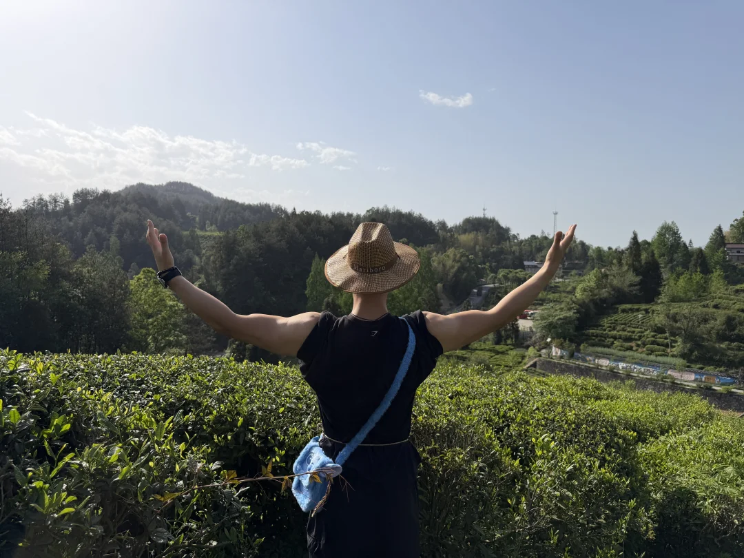 去感受山间的风