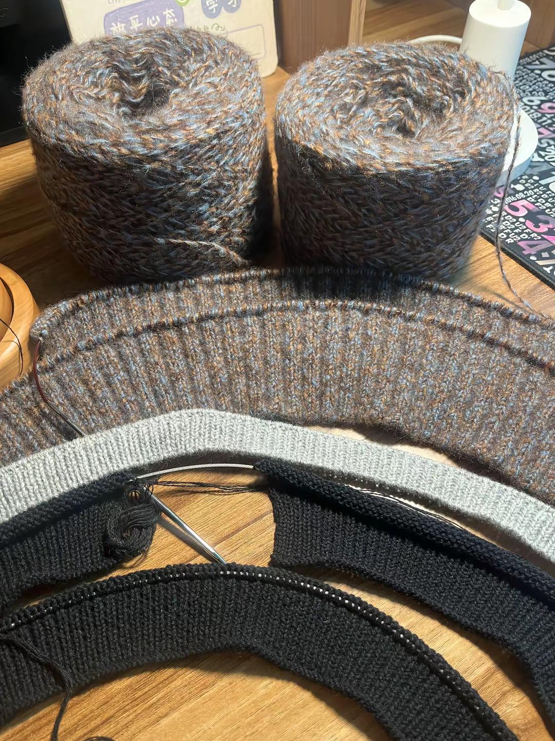 手织毛衣定制，是热爱，更是双向的信任纯手工编织 毛衣定制 代织毛衣 织女的日常