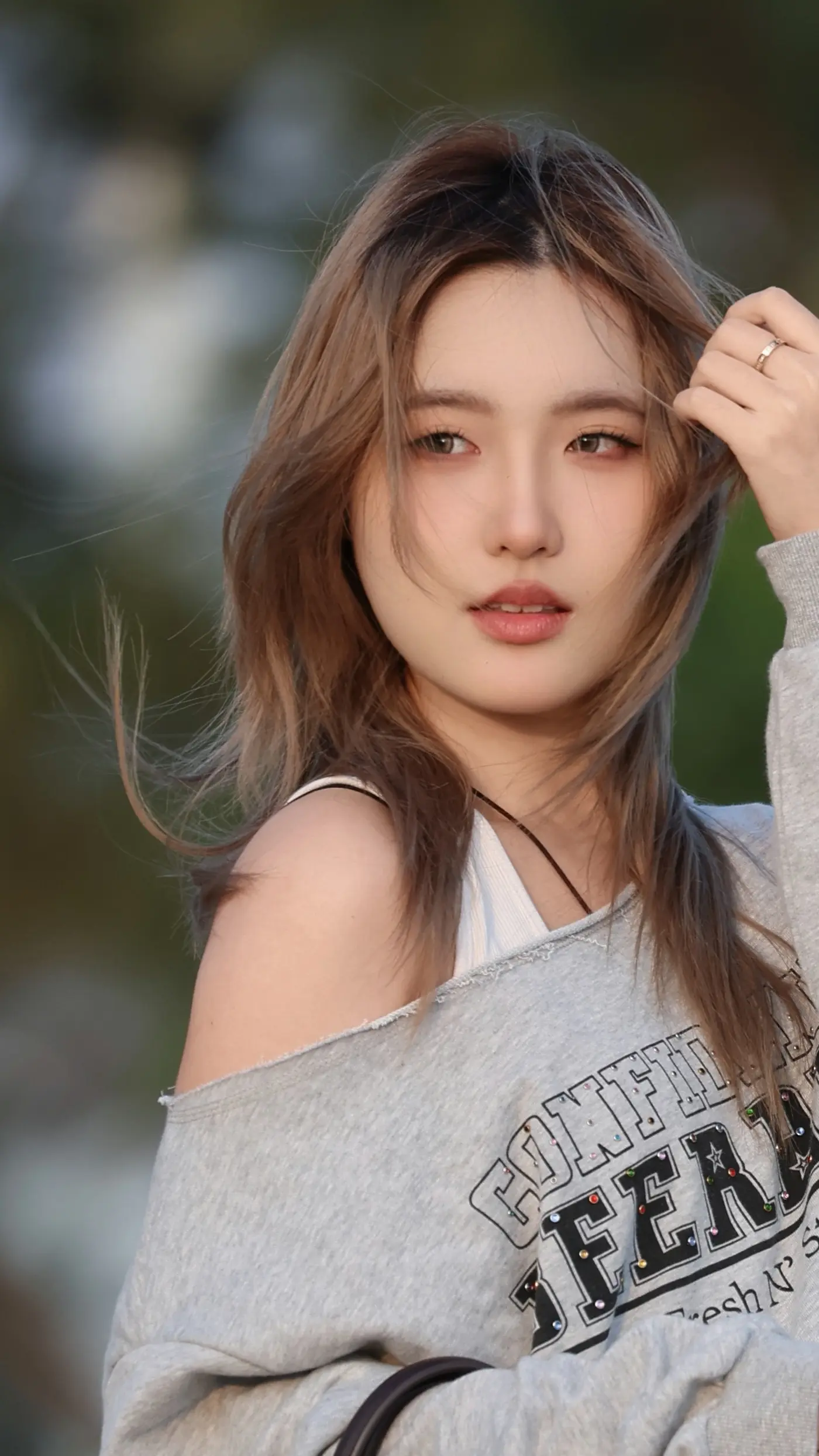 人像写真 完美侧颜杀 美女日常