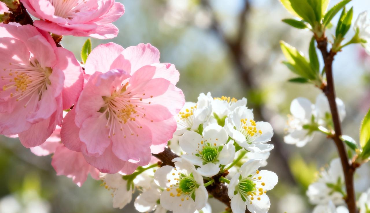 ​“桃花”和“李花”对应“松叶”和“竹叶”，都是植物。“花花”对应“叶叶”，“香