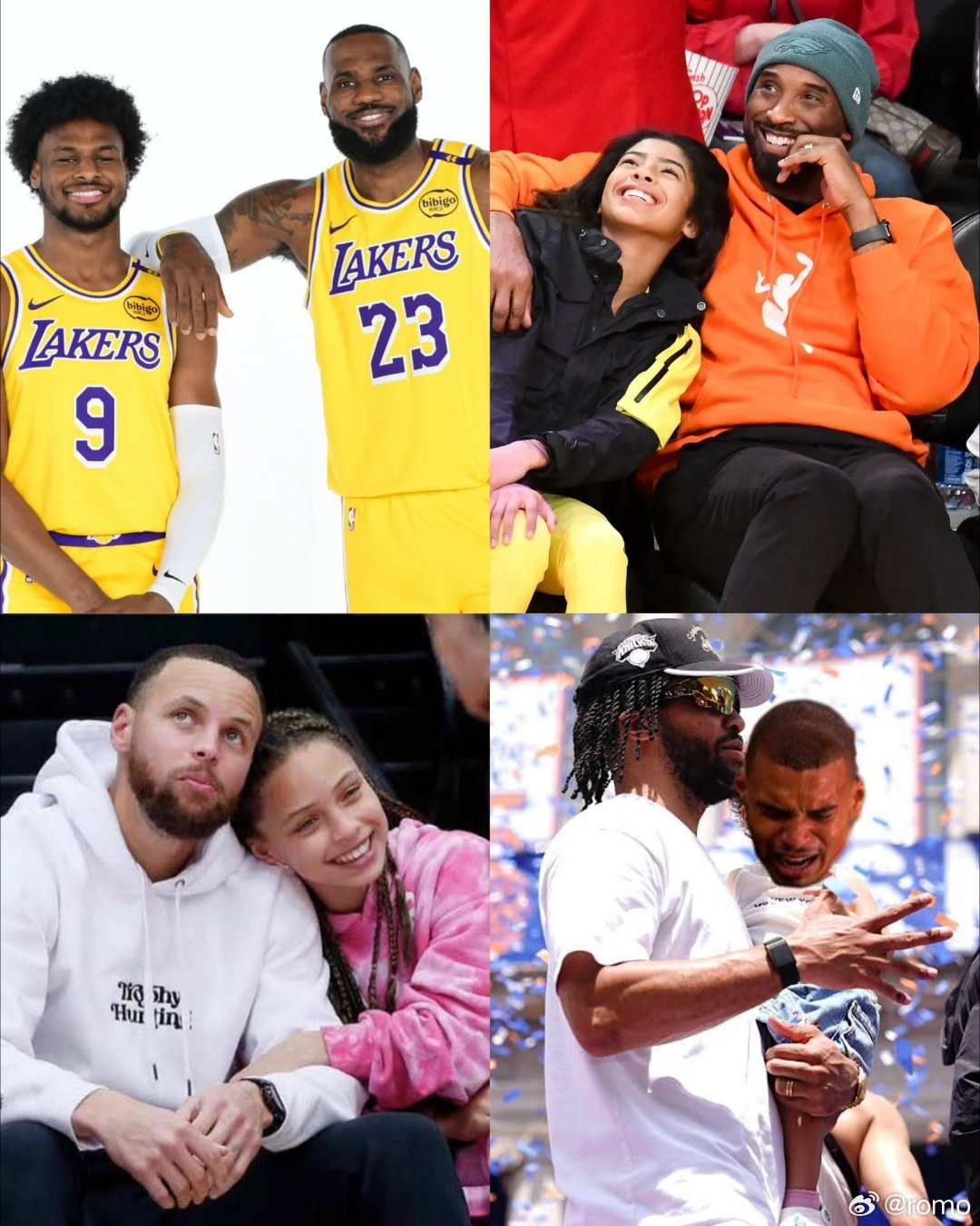 祝天下所有的父亲，父亲节快乐！NBA