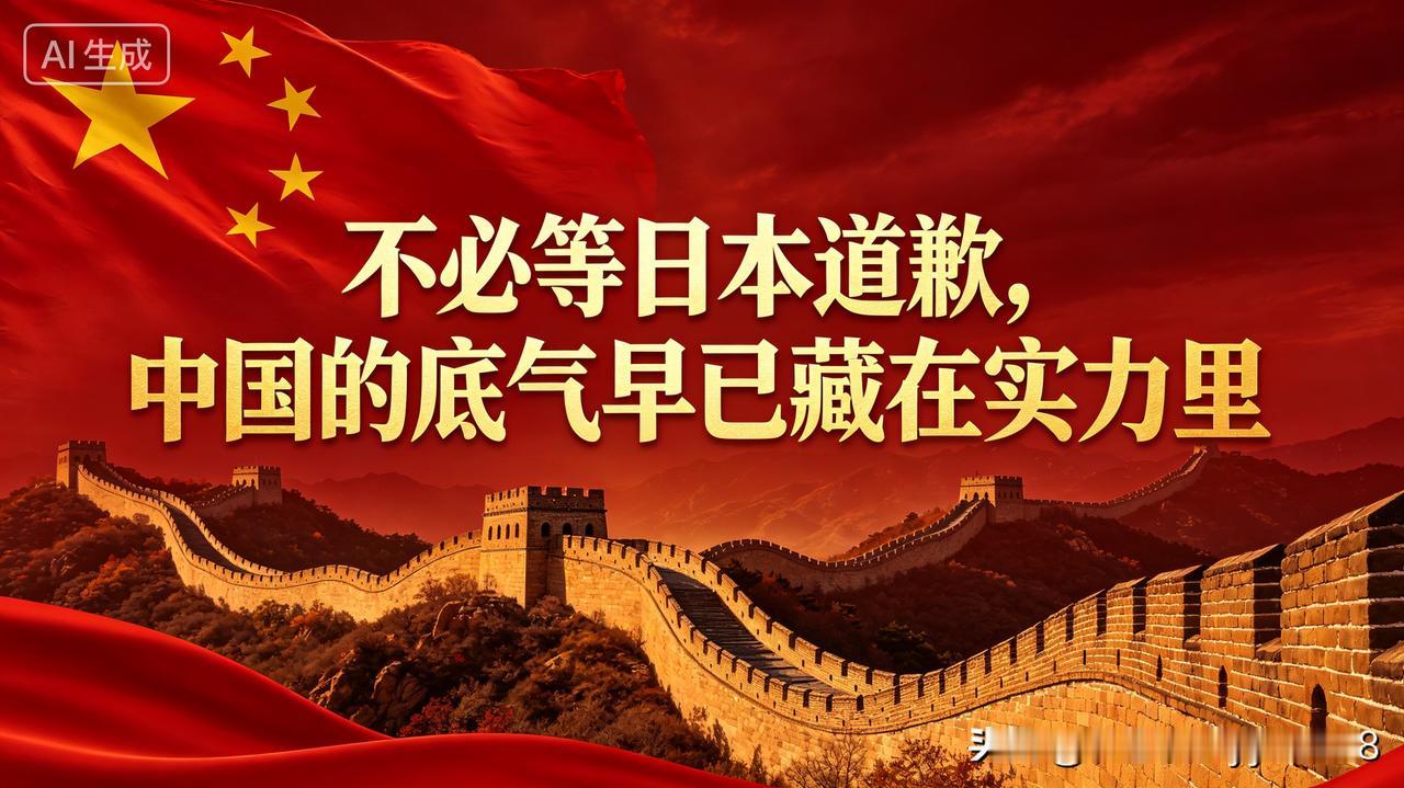 曾几何时，我们总在期盼日本一句真诚的道歉，觉得那是对3500万抗战亡魂的告慰，是